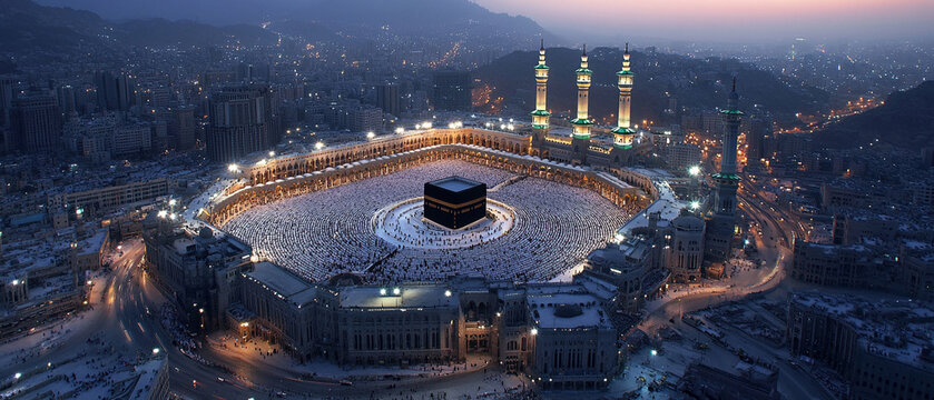 Kaaba and Masjid Al Haram